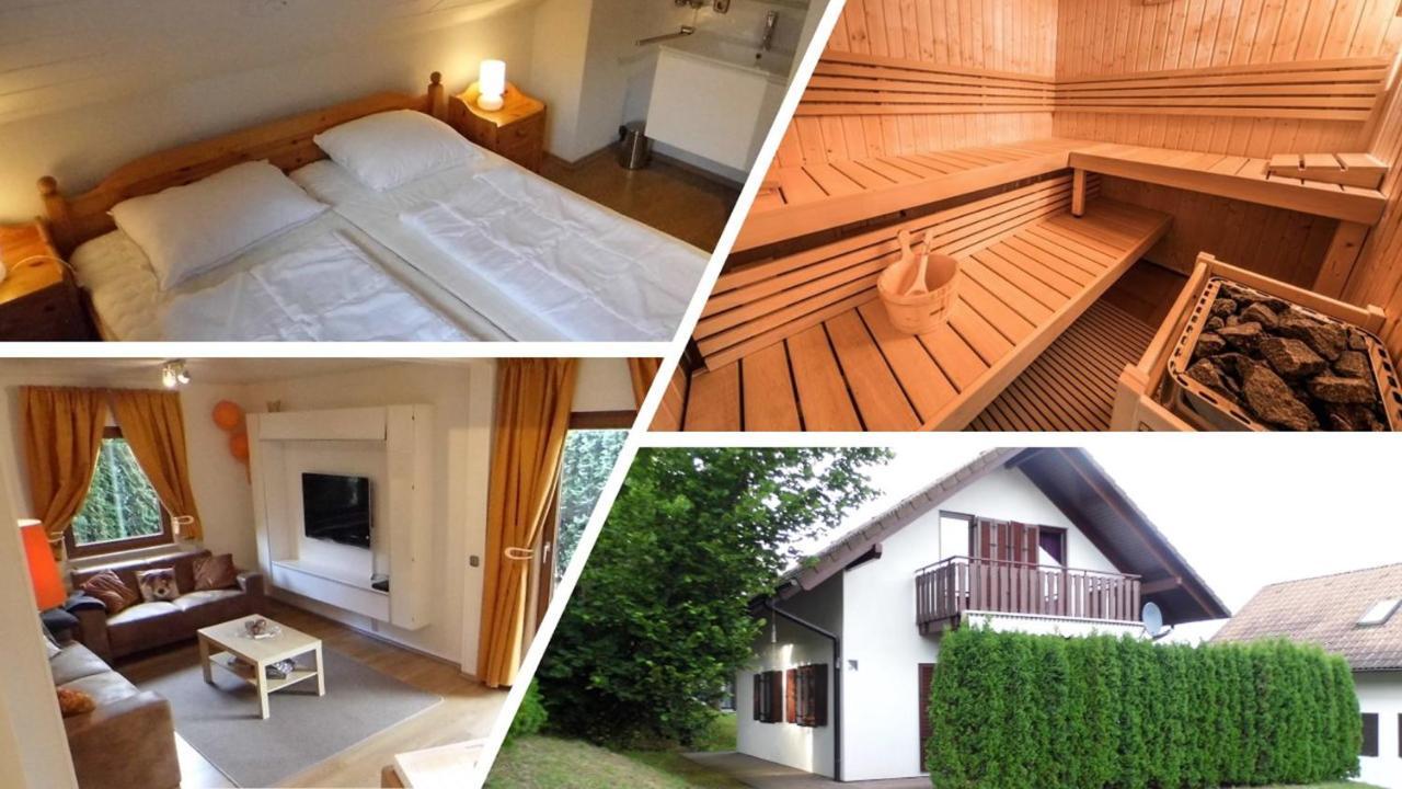 Seepark Kirchheim Ferienhaus Bei Viola Mit Sauna 외부 사진